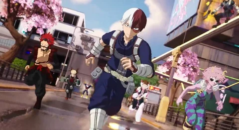 New Fortnite Update Includes Shoto Todoroki And More My Hero Academia -  Game Informer