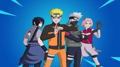 Fortnite naruto team 7