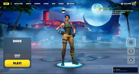 Fortnite new ui