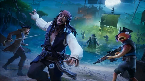 Fortnite pirates of the carribean