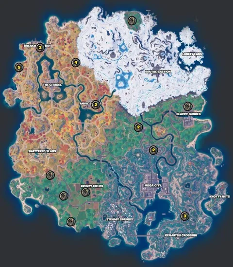 Fortnite reifen locations