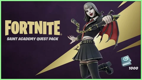 Fortnite saint academy quest pack