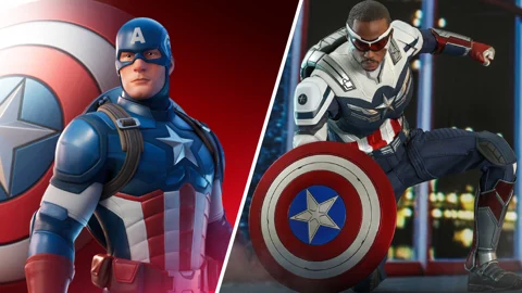 Fortnite sam wilson capitaine amérique