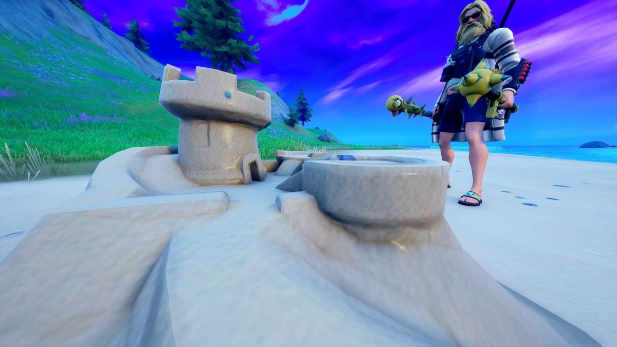 Fortnite Build Special Sandcastles & Destroy Them! EarlyGame