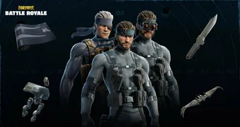 Fortnite solid snake