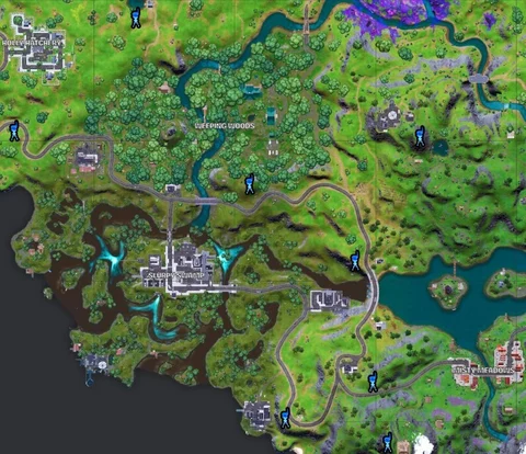 Fortnite spy porde locations season 7