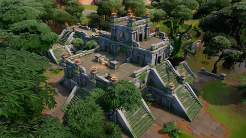 Fortnite temple mysterious season 3 chapter 4