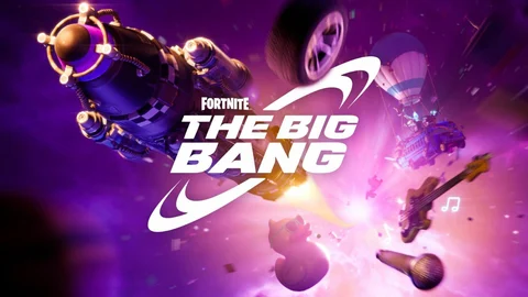 Fortnite the big bang live event