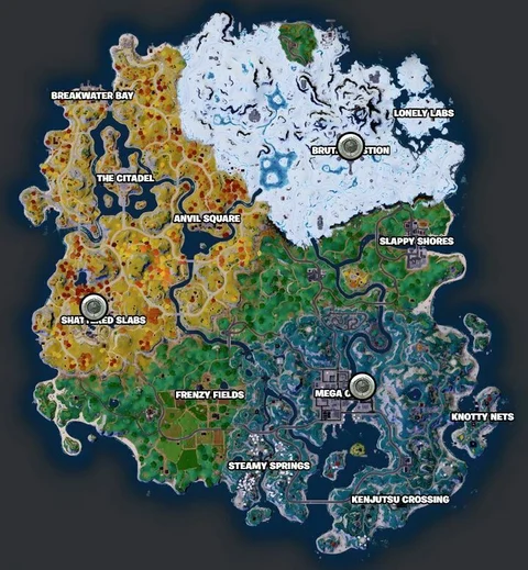 Fortnite vault locations chapter 4 season 2