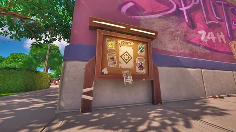 Fortnite where to find bounty boards