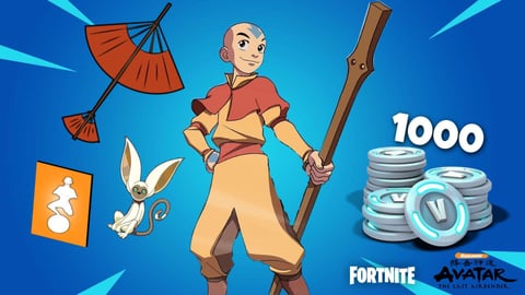 Fortnite X Avatar Le Dernier Maître De L'Air