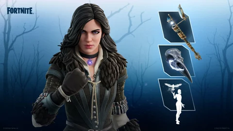 Fortnite yennefer skin