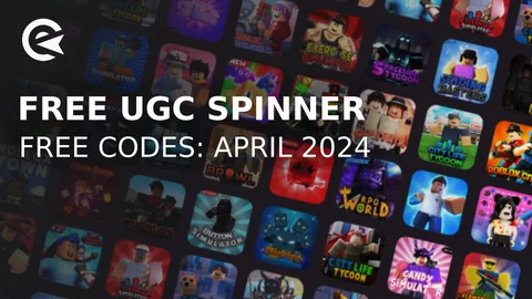 Free ugc spinner codes april 2024