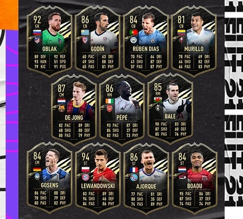 Fut 21 totw 23 startelf