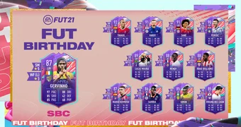 Fut birthday gervinho sbc