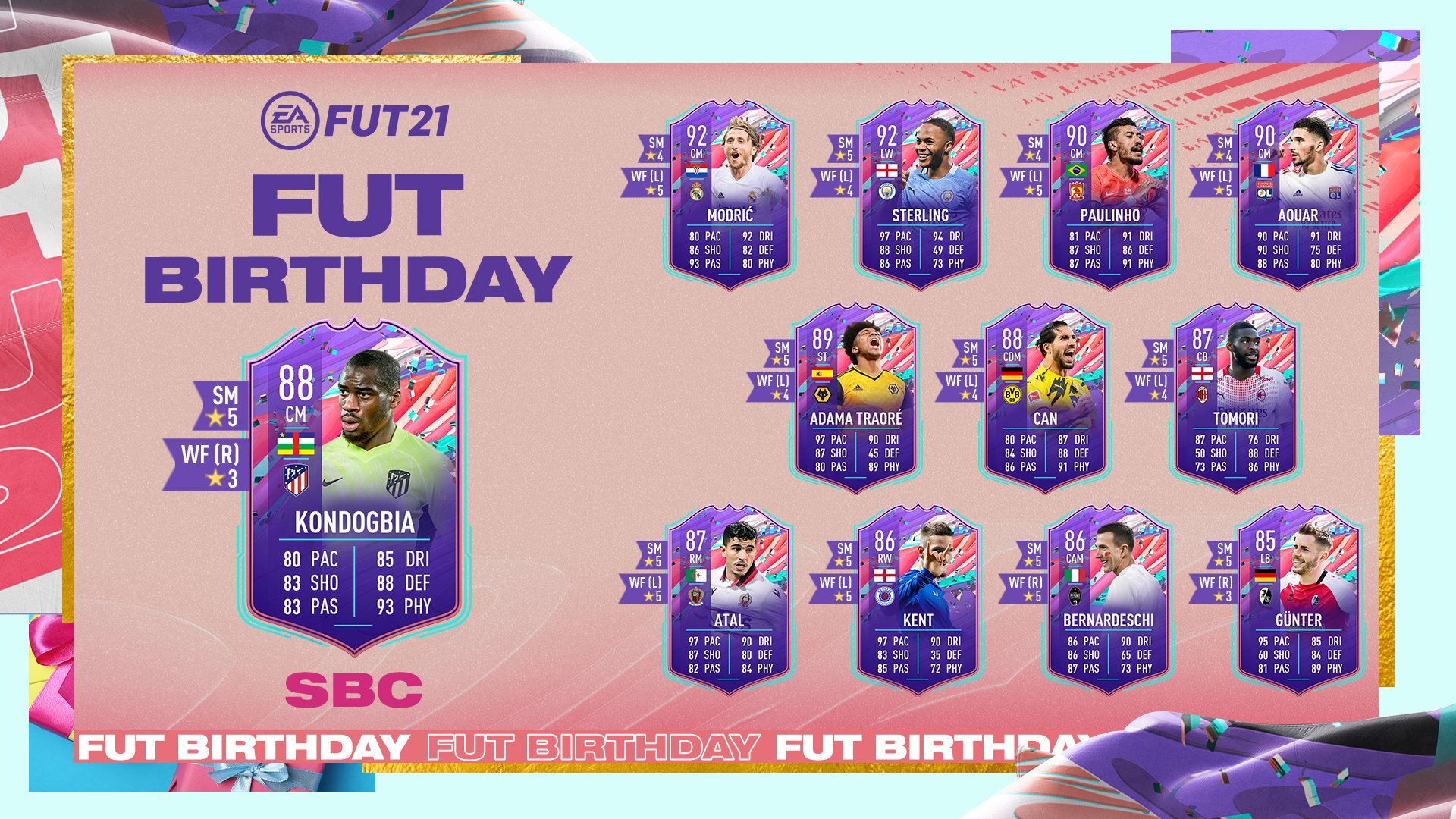 Fut birthday kondogbia sbc