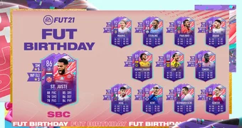 Fut birthday st juste sbc