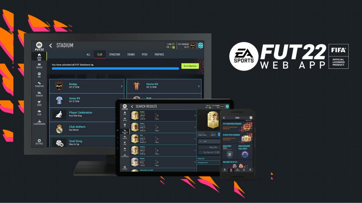 FIFA 21 FUT Companion App: Release time, FUT Web App and EA Play early  access - Mirror Online