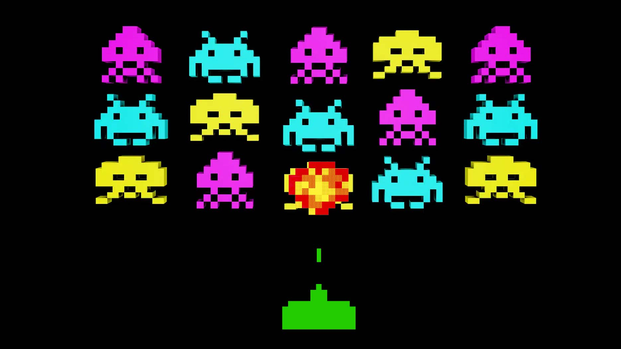 Game genre space invaders