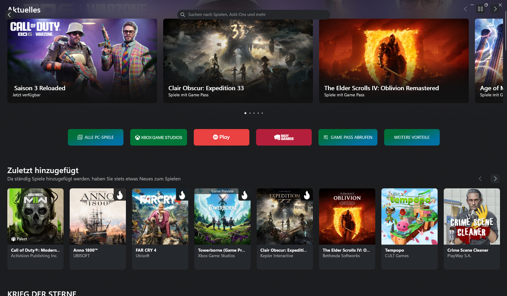 Game pass