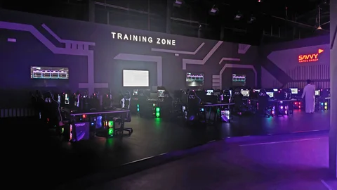 Gamers8 training zone