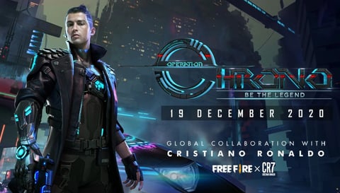 Garena free fire cristiano ronaldo