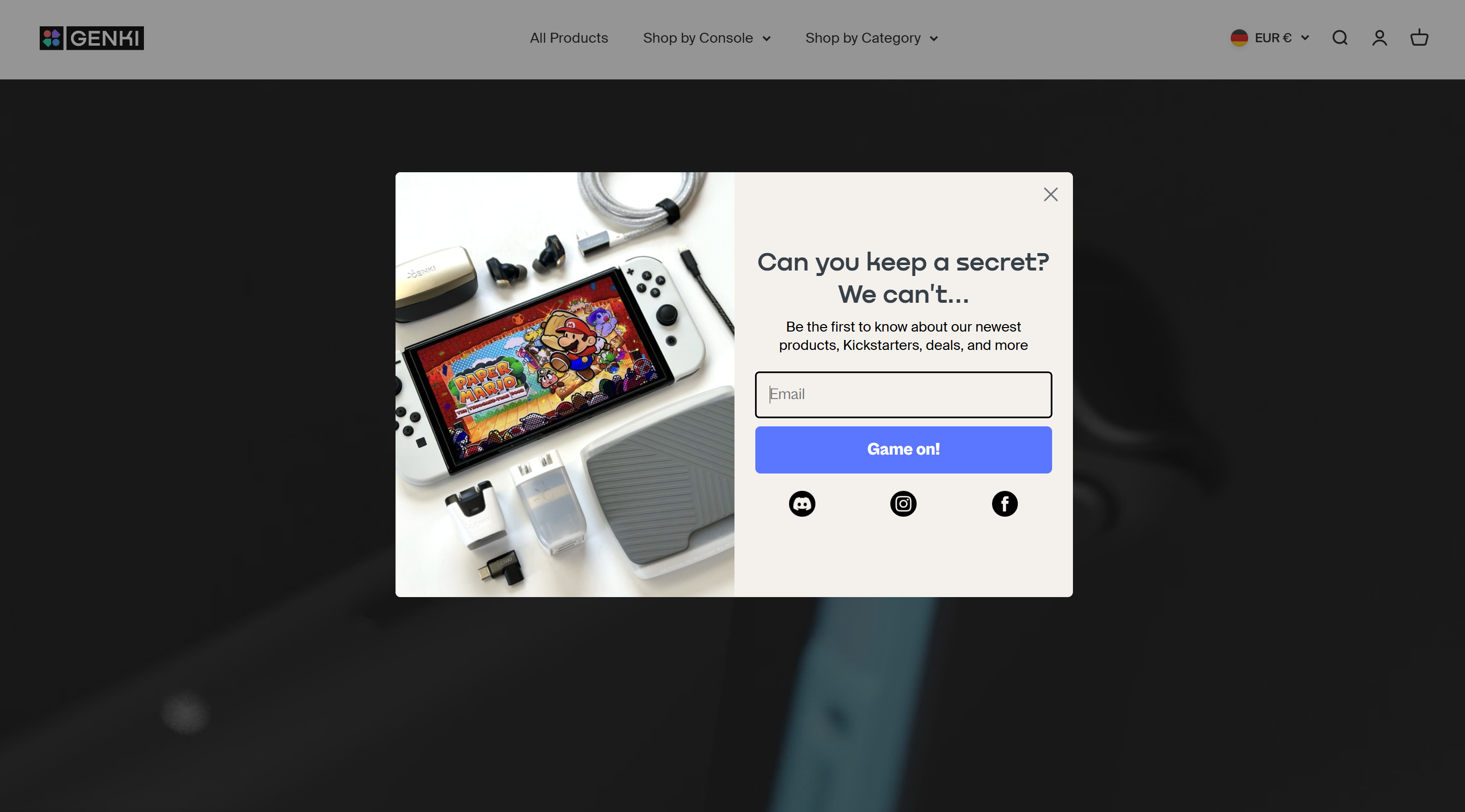 Genki switch reveal