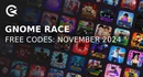 Gnome race codes november