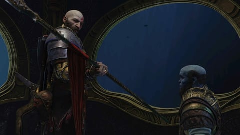 God of war ragnarok draupnir spear kratos