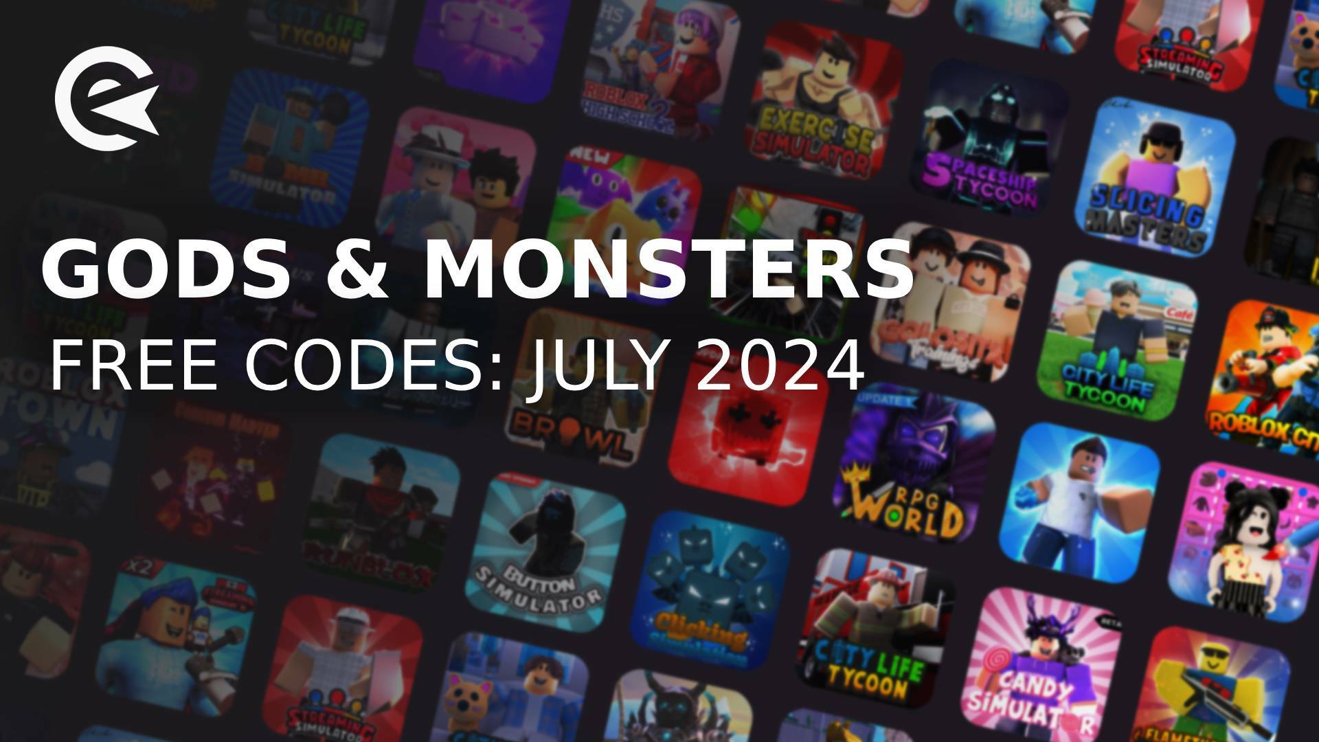 Gods monsters codes july 2024