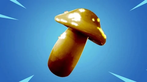 Golden mushroom