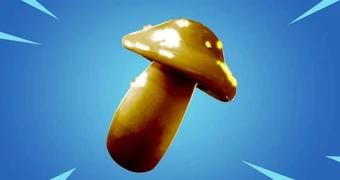 Golden mushroom