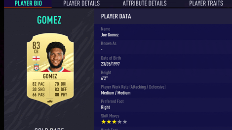 Gomez card