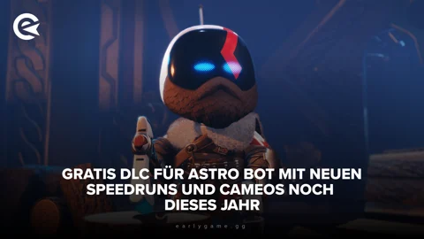 Gratis DLC für Astro Bot mit neuen Speedruns und Cameos noch dieses Jahr