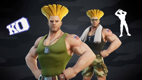 Guile soldier
