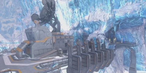 Halo waterfall map