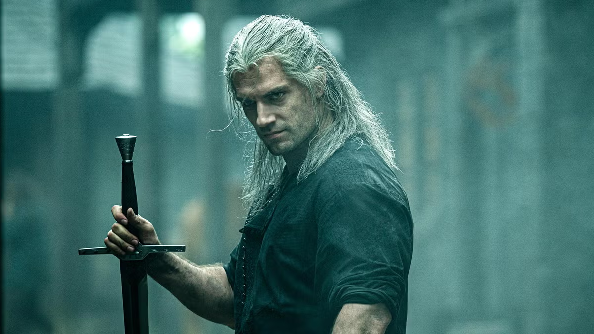 Henry cavill as the witcher