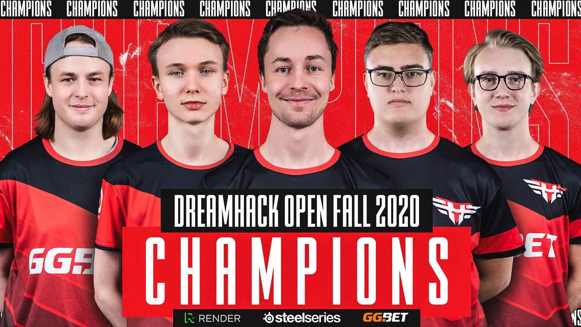 Heroic dreamhack open fall champions