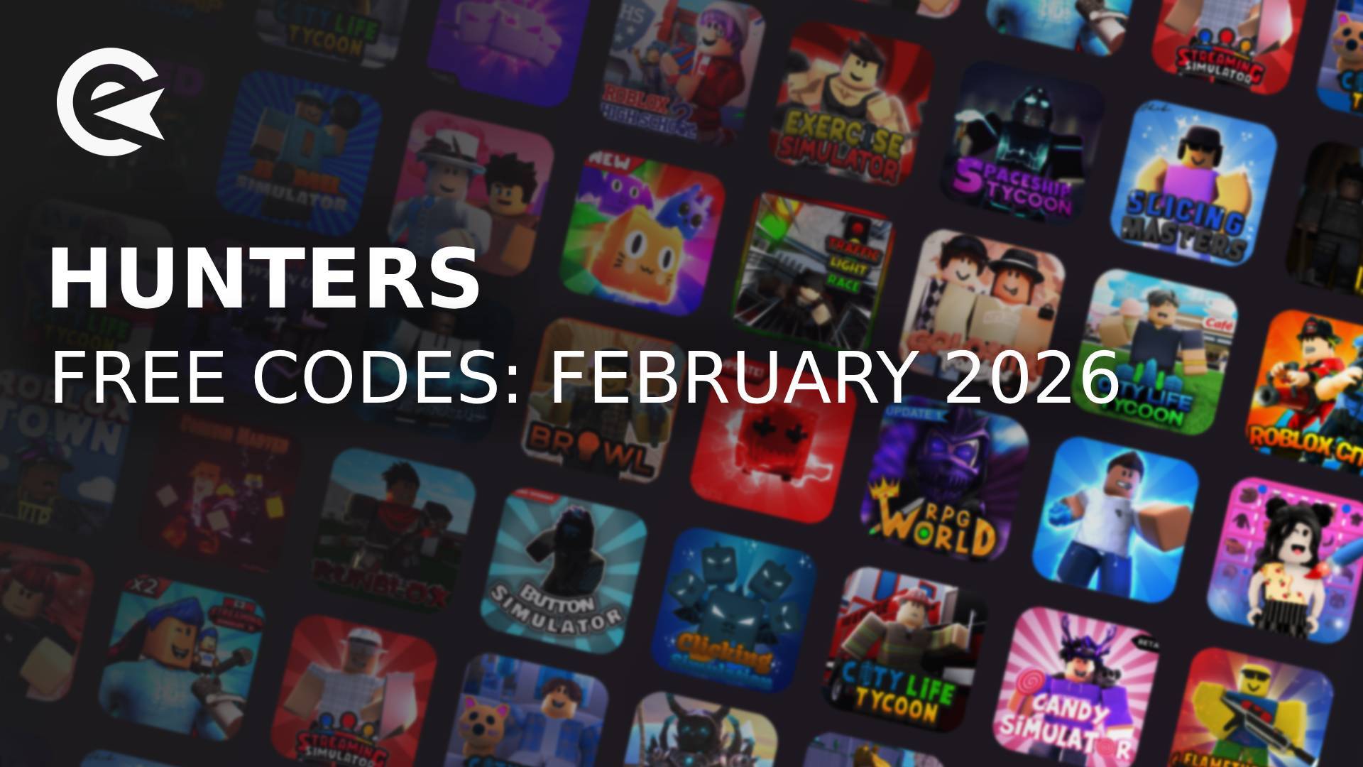Roblox Hunters Codes February 2026 EarlyGame Hunters Codes Feb 26 