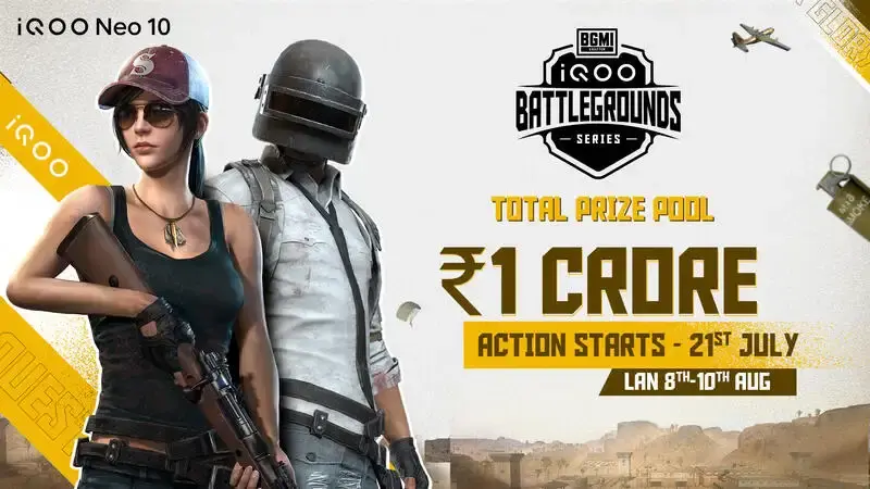 I QOO Battlegrounds Series Brings 1 Crore Prize to BGMI LAN