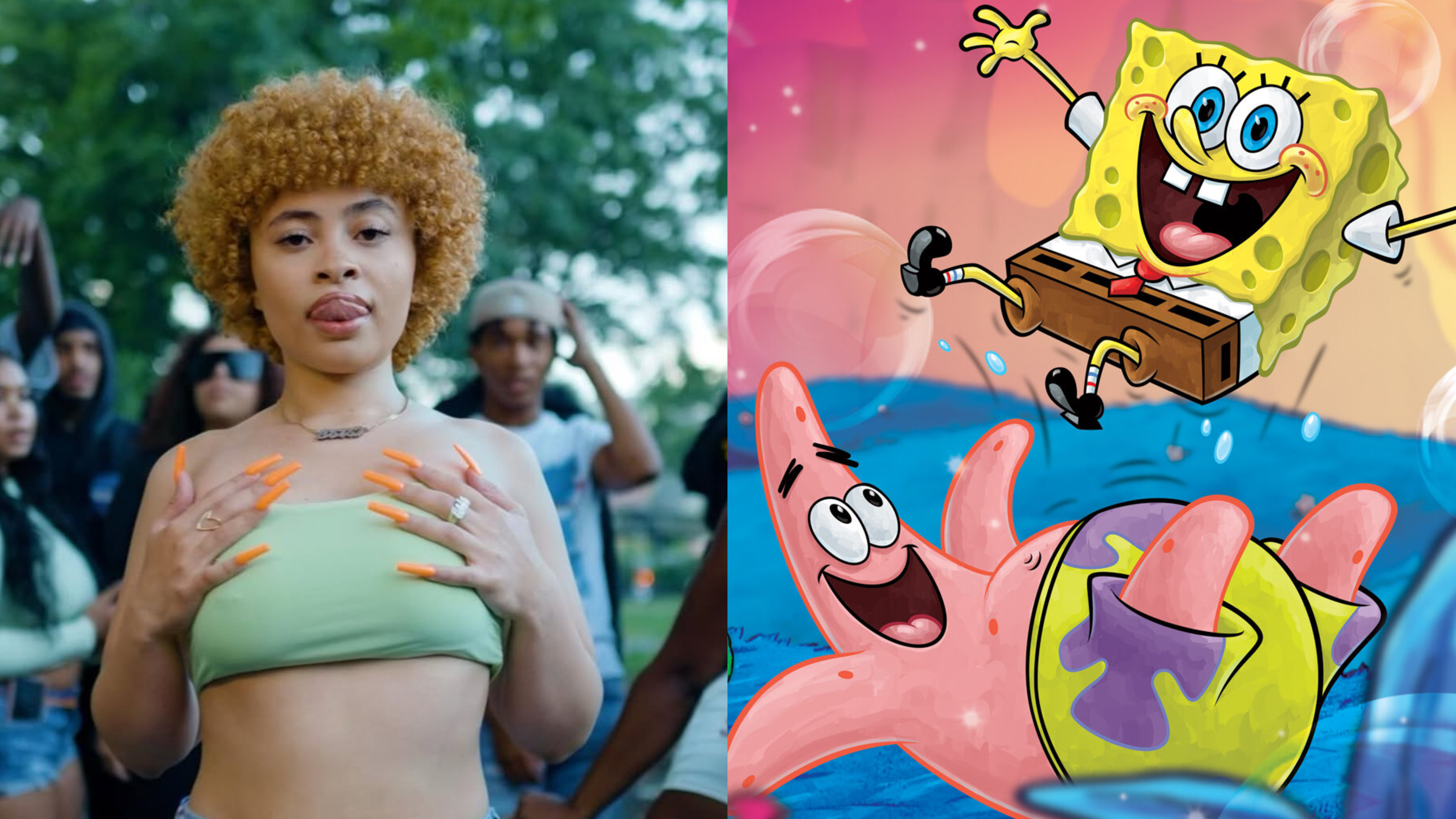 Ice spice spongebob tn
