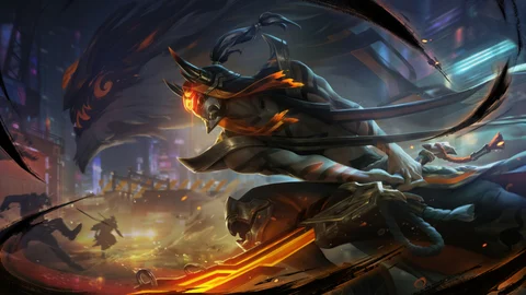 Inkshadow master yi splash art