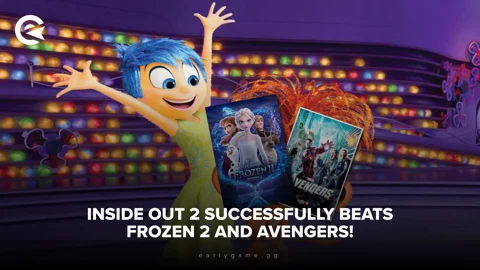 Inside out 2 beats frozen and avengers