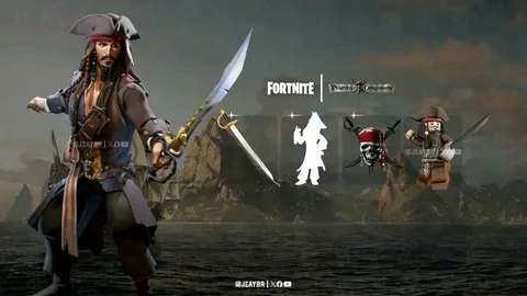 Jack sparrow fortnite