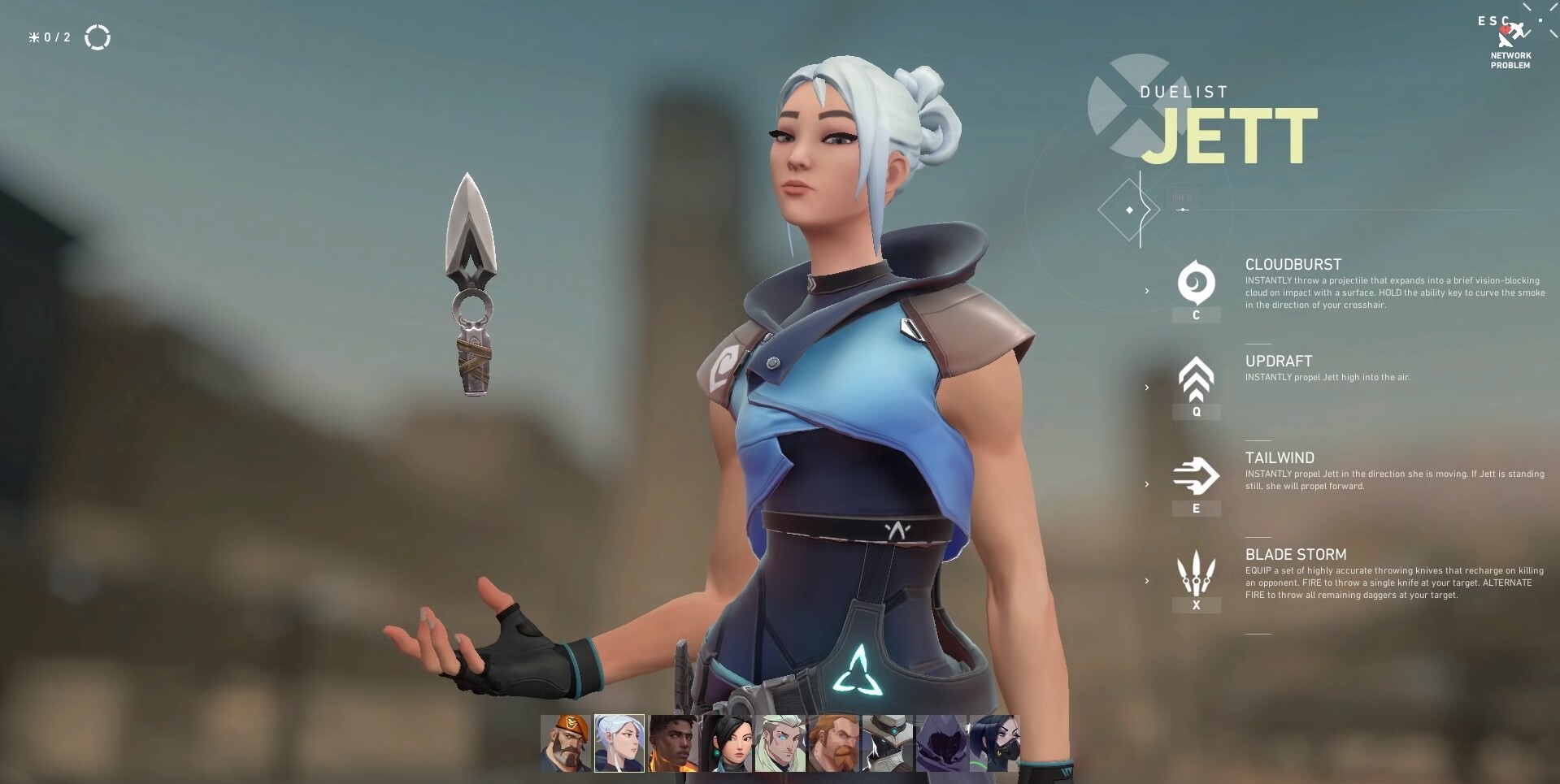 Jett character select agent meta