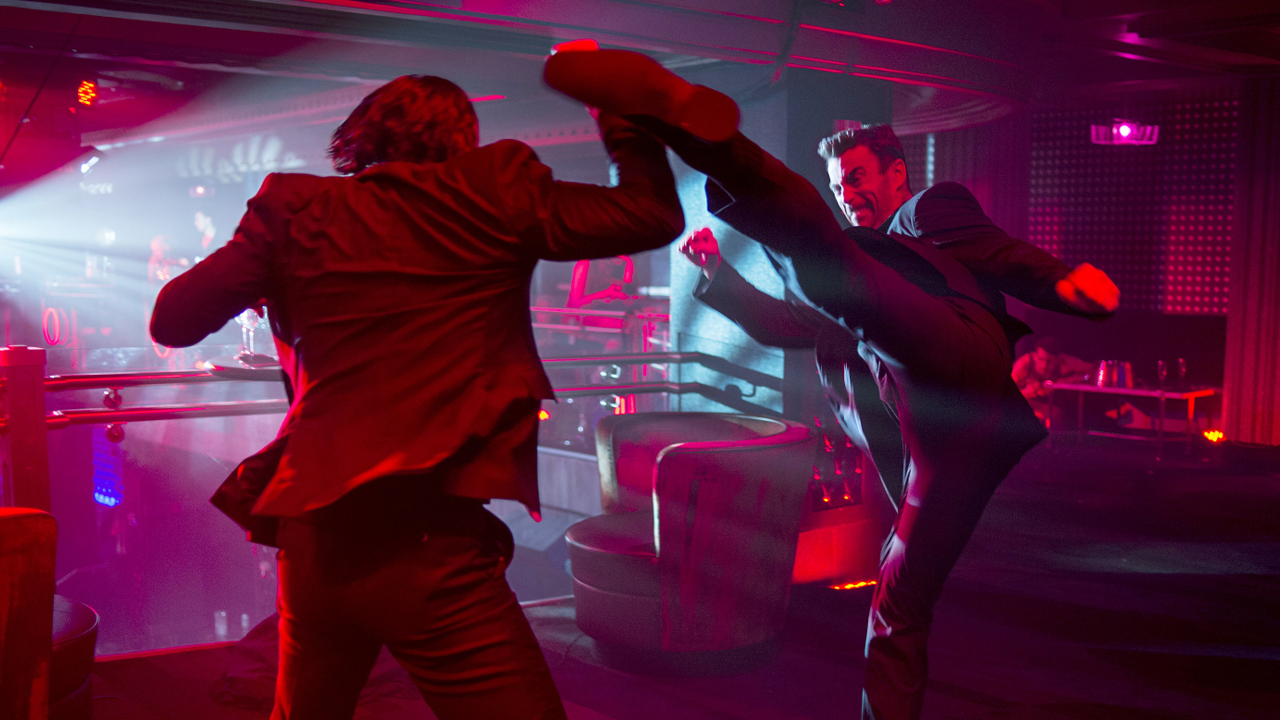 John wick action scene