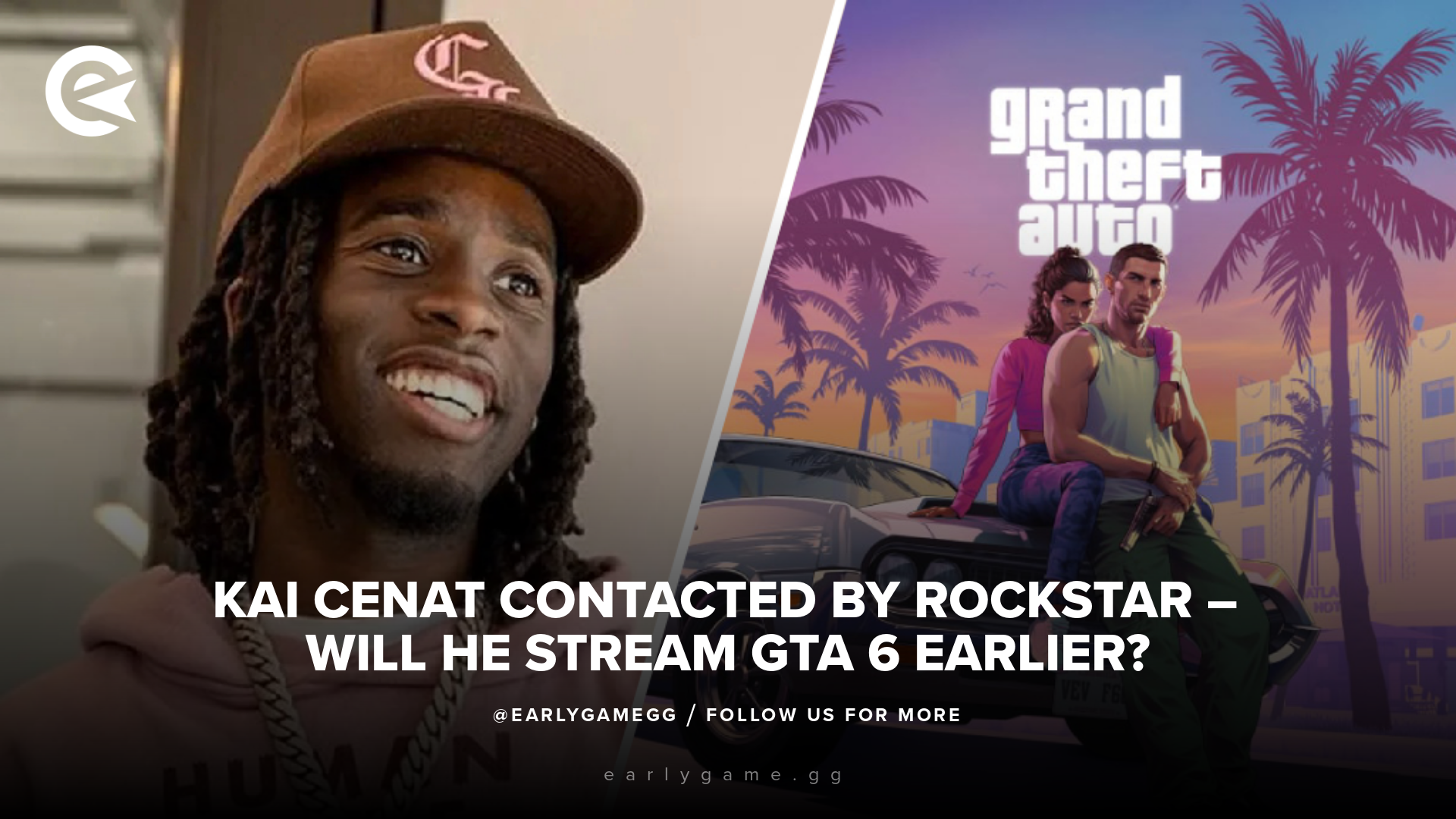 Kai cenat gta thumbnail