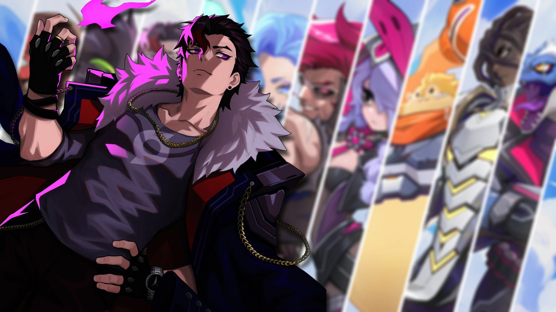 Kai character art omega strikers