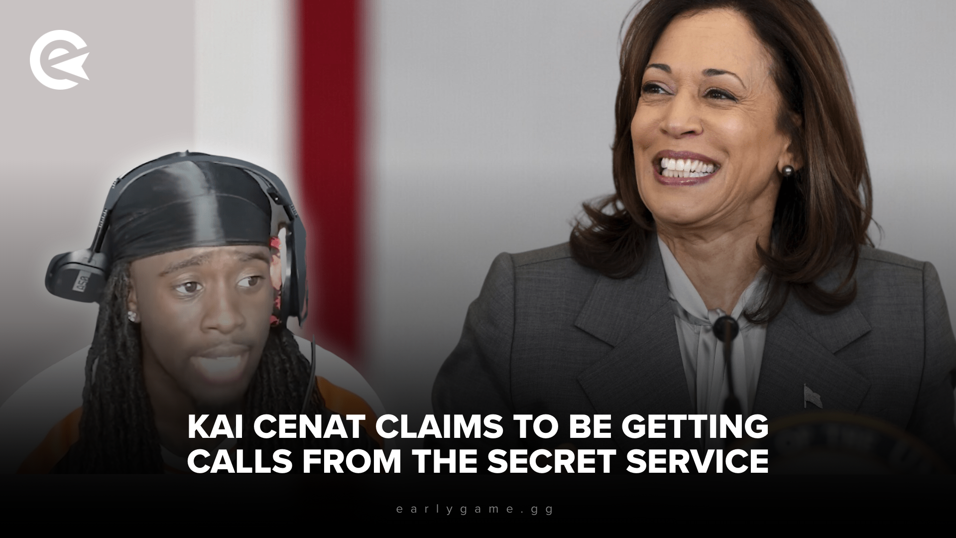 Kai Cenat Claims To Be Getting Calls From The Secret Service