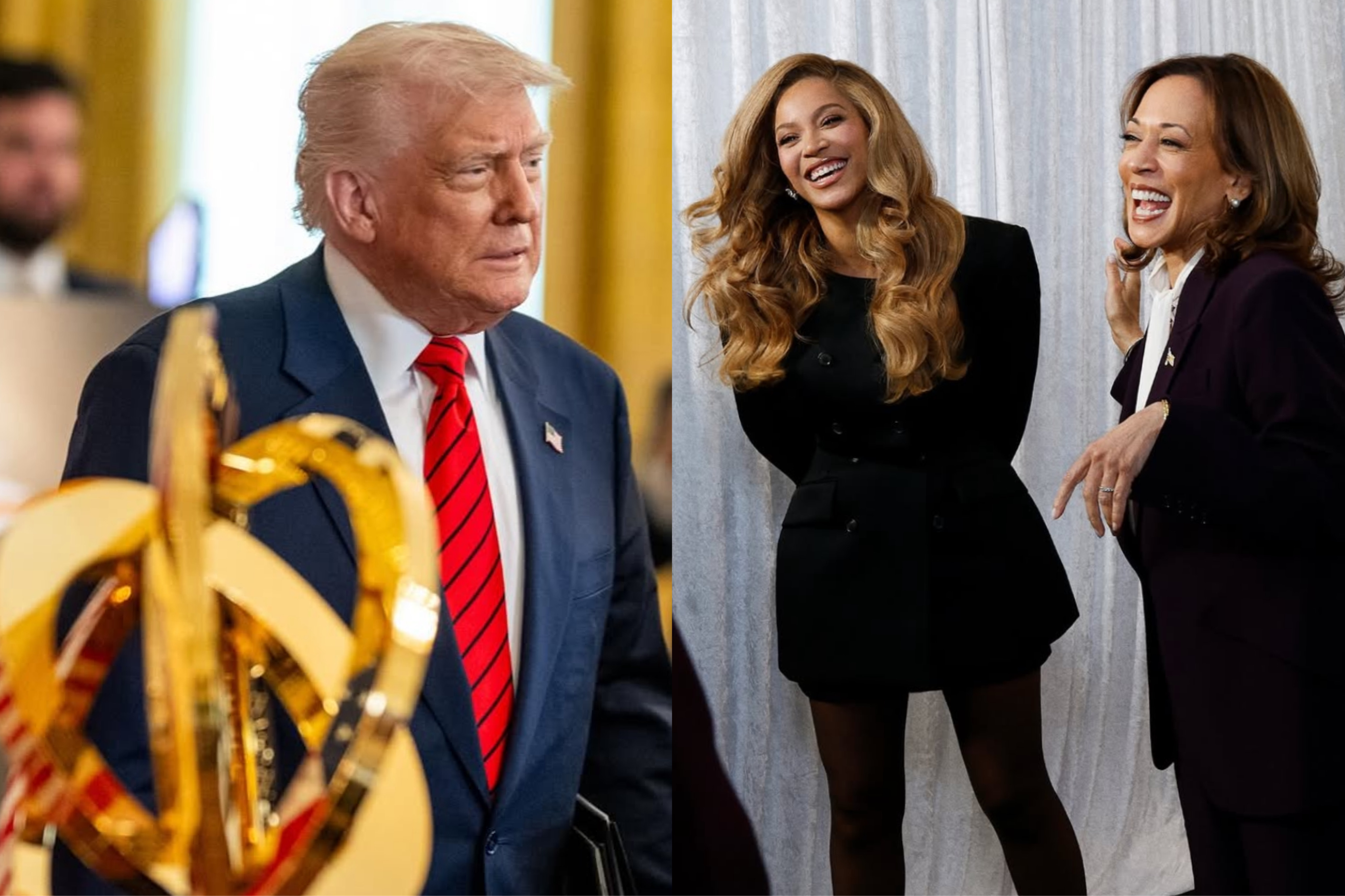 Kamala paid beyonce tn